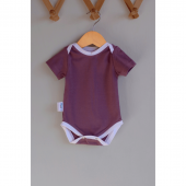 Боди для новорожденных MWing Amsterdam Фиолетовый 026-56