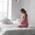 Ночная рубашка в роддом для беременных и кормящих Мамин Дом Baby Пятнышки Розовый 24124