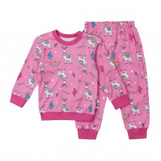 Пижама детская ЛяЛя 1 - 2 лет Интерлок Розовый К3ІН150_2-366