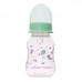 Бутылочка для кормления с силиконовой соской Baby Team 125 мл Зеленый 1111