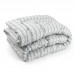 Одеяло зимнее односпальное Руно Grey Braid 140х205 см Серый Р321.52_Grey Braid