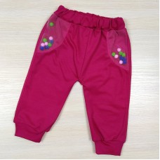Детские штанишки для девочки PaMaYa Малиновый 3 мес-3 года 9-05-2 68