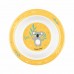 Детская тарелка меламиновая Canpol babies Exotic animals Желтый 4/519_yel