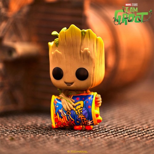 Игровая фигурка Funko POP! Я есть Грут - ГРУТ И СЫРНЫЕ ШАРИКИ 70654