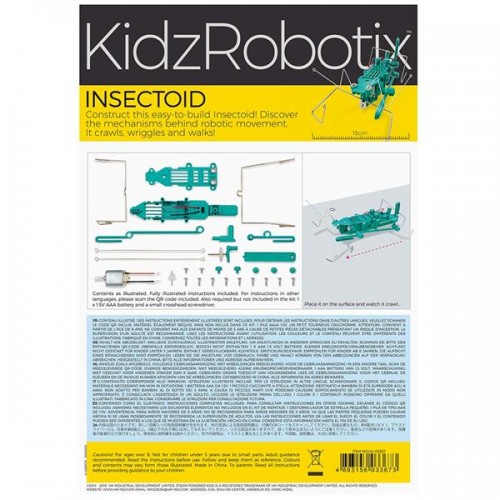 Конструктор 4M KidzRobotix Робот-инсектоид 00-03367