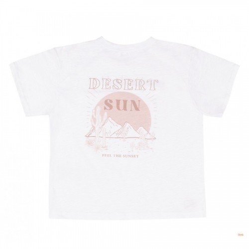 Детская футболка Bembi Desert Sun 5 - 6 лет Супрем Белый ФБ915