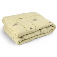 Одеяло шерстяное демисезонное односпальное Руно Sheep 140х205 см Бежевый 321.52ПШК+У_Sheep