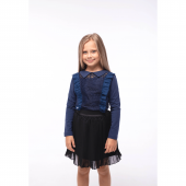 Детская блузка для девочки Vidoli от 7 до 11 лет Синий G-21933W