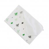 Непромокаемая пеленка для детей Minikin Кактусы 50х75 см Белый/Зеленый 222015