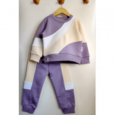 Детский костюм из трехнитки MWing Niagara Сиреневый от 1.5 до 6 лет 110-56