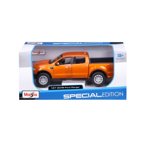 Модель машинки Maisto 2019 Ford Ranger 1:24 Оранжевый 31521 met. orange