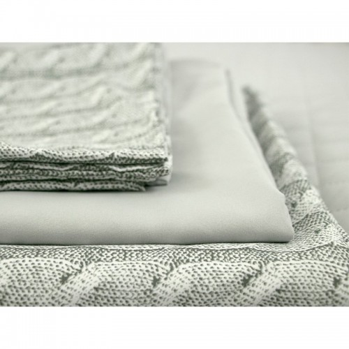 Комплект постельного белья двойной Руно Grey Braid Серый Р655.52_Grey Braid