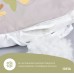 Подушка для беременных и кормящих Ideia П-образная 140х75х20 см Светло-серый 8-33722