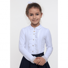 Детская блузка для девочки Smil Белый на 14 лет 114514