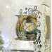 Новогодний шар на елку Santa Shop Фонарик с хлопком Молочный 10 см 4820001106930