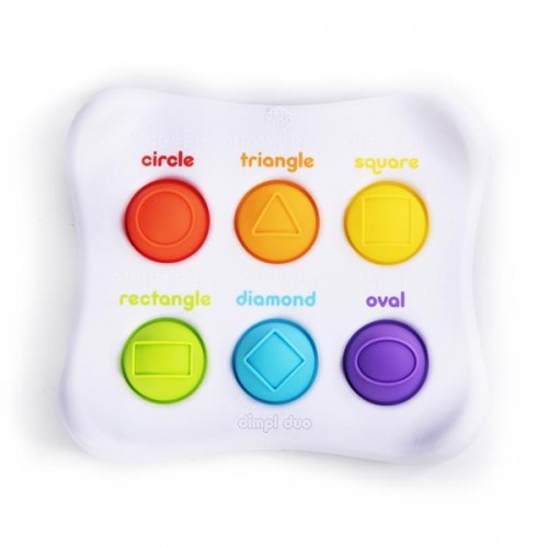 Детская игрушка тактильная Fat Brain Toys Dimpl Duo Брайль F208EN