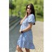 Летнее платье для беременных и кормящих Dianora Трикотаж Голубой 2310 0516