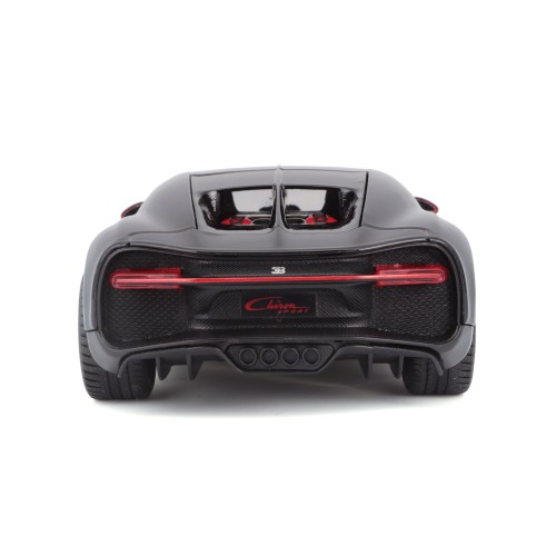 Модель машинки Maisto Bugatti Chiron Sport 1:24 Черный/Красный 31524 black/red