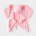 Набор комфортер игрушка для сна и прорезыватель ELA Textile&Toys Зайчик Розовый KT001PINK