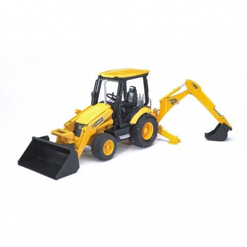 Модель машинки Bruder Дорожный погрузчик с экскаватором JCB MIDI CX М1:16 02427