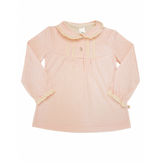 Детская блузка для девочки Smil Персиковый  от 3 до 9 мес 114376