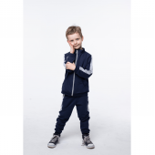 Детский спортивный костюм для мальчика из двунитки Vidoli от 7 до 8 лет Синий В-20630W