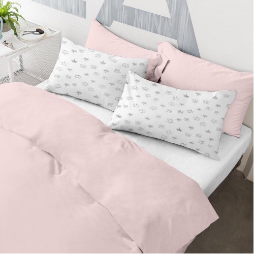 Наволочка на подушку Cosas евро набор 4 шт 50х70 см Розовый/Серый Set4Pillow_Rose_Crown_50х70