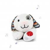 Музыкальная мягкая игрушка для новорожденных Zazu Dex Собачка ZA-DEX-01