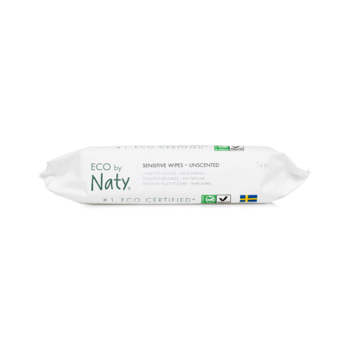 Салфетки Naty 245012 без запаха 56 шт