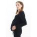 Джемпер для беременных To Be Черный 4039350