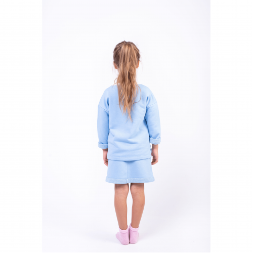 Костюм для девочки юбка и кофта Vidoli от 3.5 до 6 лет Голубой G-21645S