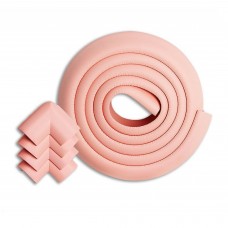 Защита на мебель от детей Babyhood уголки 4 шт + лента 2 м Розовый BH-603P