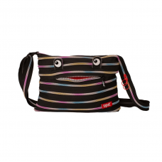 Женская сумка летняя Zipit Monsters Black & Rainbow Teeth Черный ZBDM-2