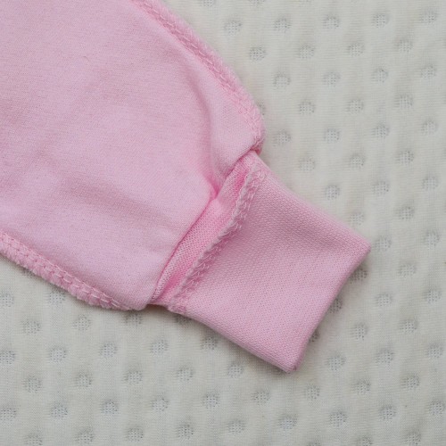 Боди для новорожденных Minikin Лапочка 0 - 3 мес Футер Розовый 228101