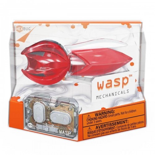 Интерактивная игрушка наноробот Hexbug Wasp на ИК управлении Красный 409-7677 red