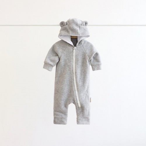 Флисовый человечек для детей Magbaby Bear от 0 до 1,5 лет Серый 120627