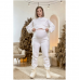 Cпортивний костюм для беременных Dianora Трикотаж на флисе Молочный 2314(5) 1107