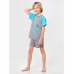 Пижама для мальчика Smil Серый от 8 до 10 лет 104829