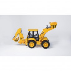 Модель машинки Bruder Дорожный погрузчик с экскаватором JCB 4CX М1:16 02428