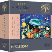 Пазлы фигурные из дерева Trefl 500+1 Морская жизнь 501 шт 20153