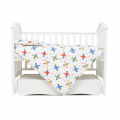 Детское постельное белье в кроватку Twins Comfort line Голубой 3054-C-056