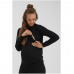 Трикотажный костюм для беременных и кормящих Dianora в рубчик Черный 2186(4) 1566