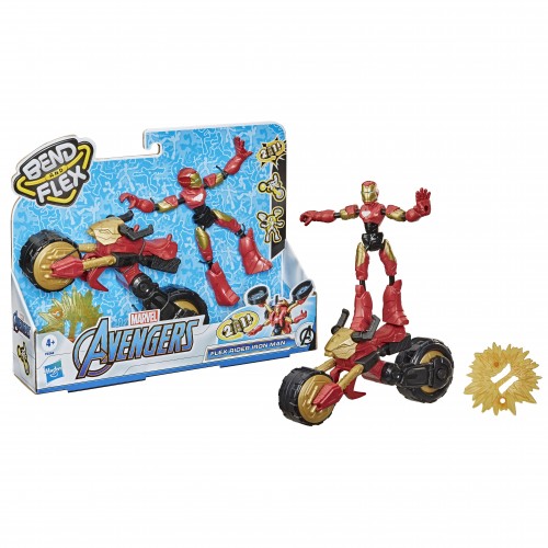 Игровая фигурка Hasbro Marvel Мстители Железный Человек Серии Бенди F0244