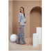 Домашний костюм для беременных и кормящих Dianora в клетку Серый 2190 1564 2178 1222
