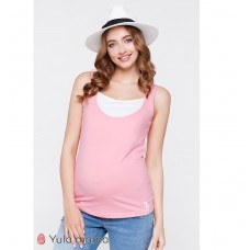 Майка для беременных и кормящих Юла мама Tilla Ярко-розовый NR-20.042