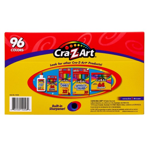 Восковые карандаши для рисования Cra-Z-Art 96 шт 10246CRA