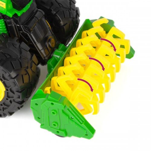 Детская машинка John Deere Kids Monster Treads Комбайн с молотилкой 47329