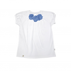 Детская блузка для девочки Smil Белый от 5 до 6 лет 114423