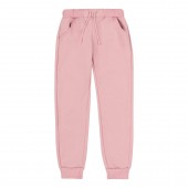 Теплые штаны на девочку Bembi 7 - 13 лет Трикотаж на флисе Розовый ШР554