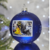 Новогодний шар на елку Santa Shop Патриотическая Марка Переможного Нового року! Синий 8,5 см 4820001129359